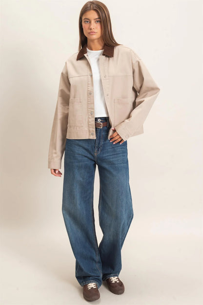 Mari Twill Barn Jacket ( Three Colors)