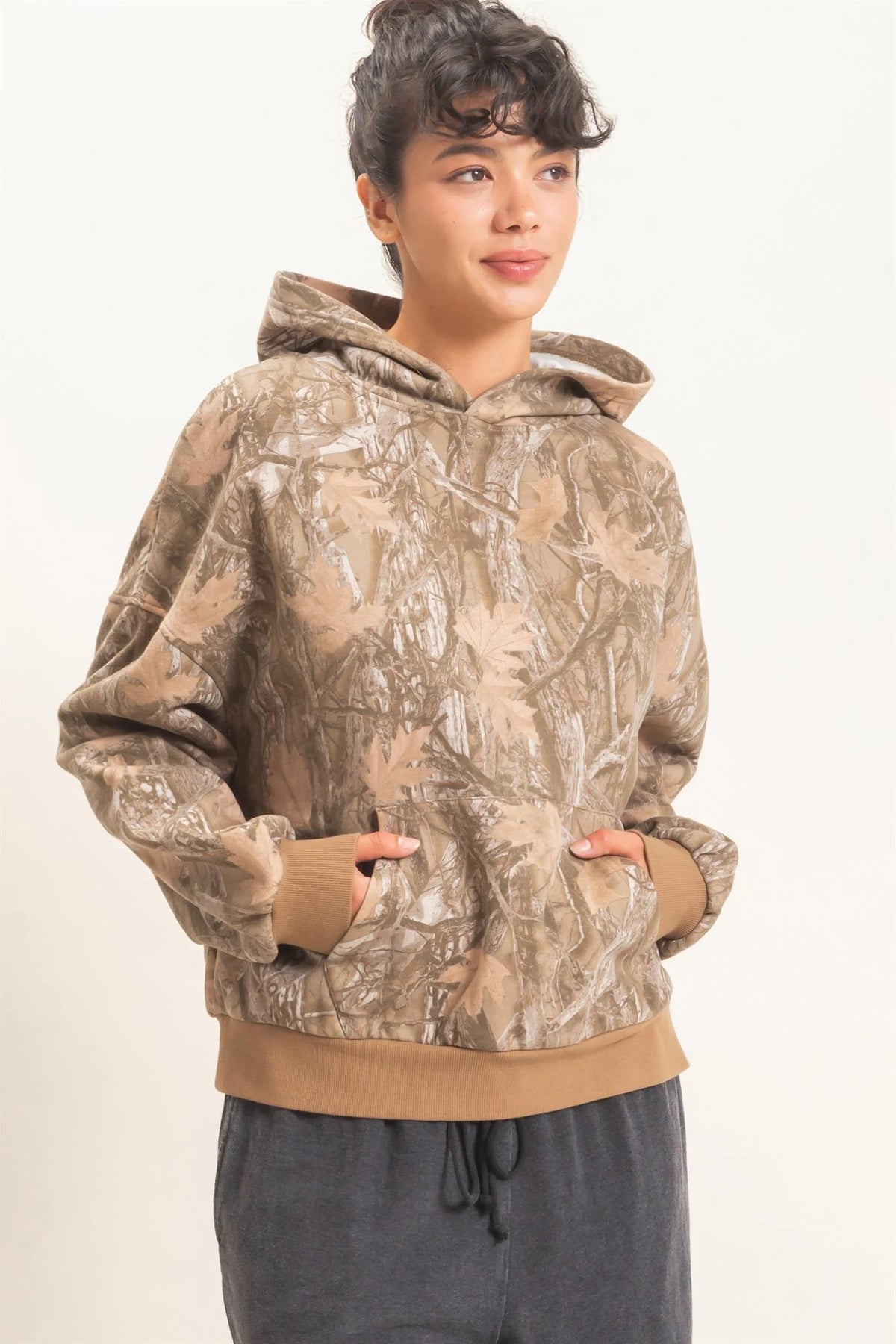 Find Me Camo Pullover Sweatshirt