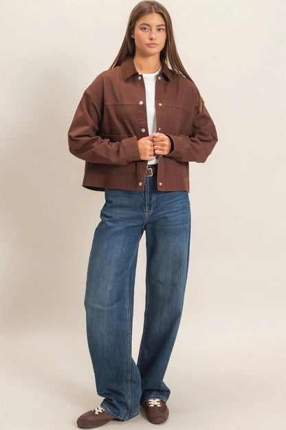 Mari Twill Barn Jacket ( Three Colors)