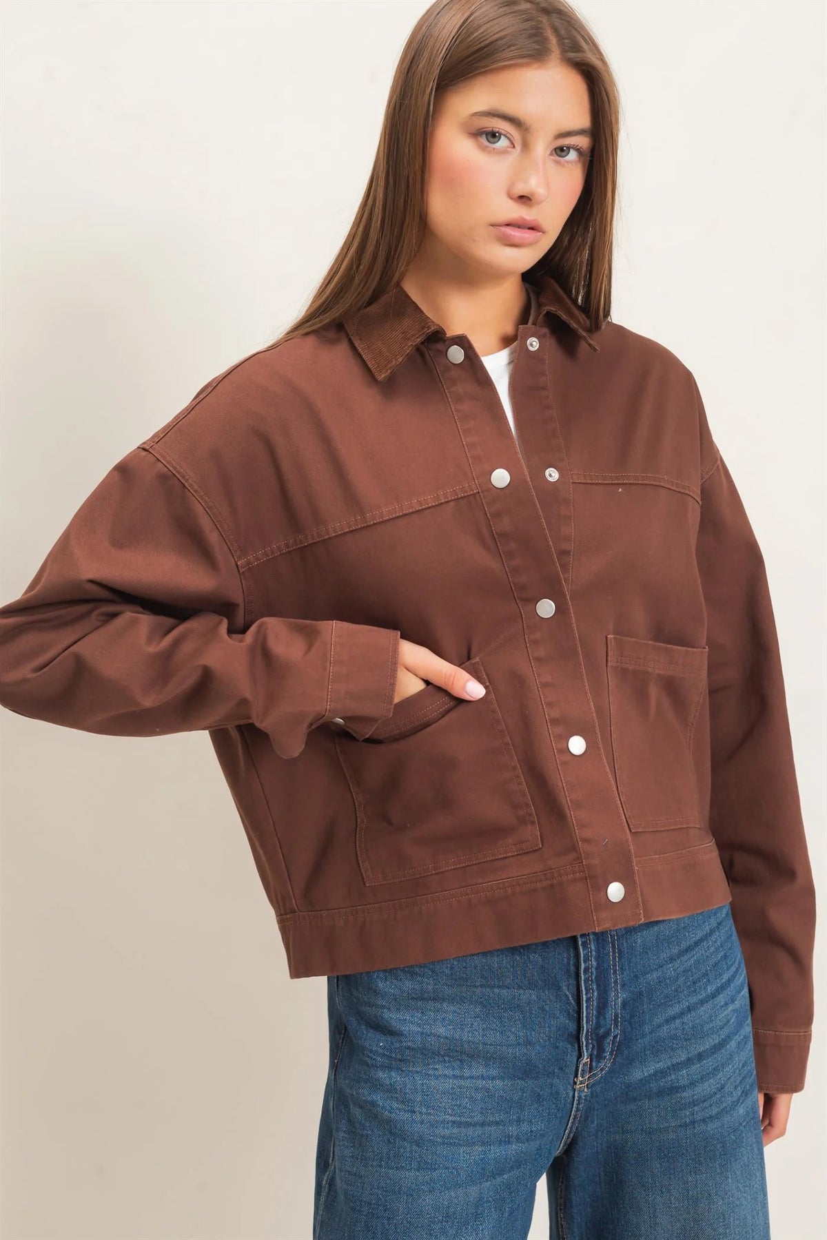 Mari Twill Barn Jacket ( Three Colors)