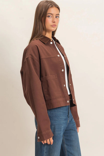Mari Twill Barn Jacket ( Three Colors)