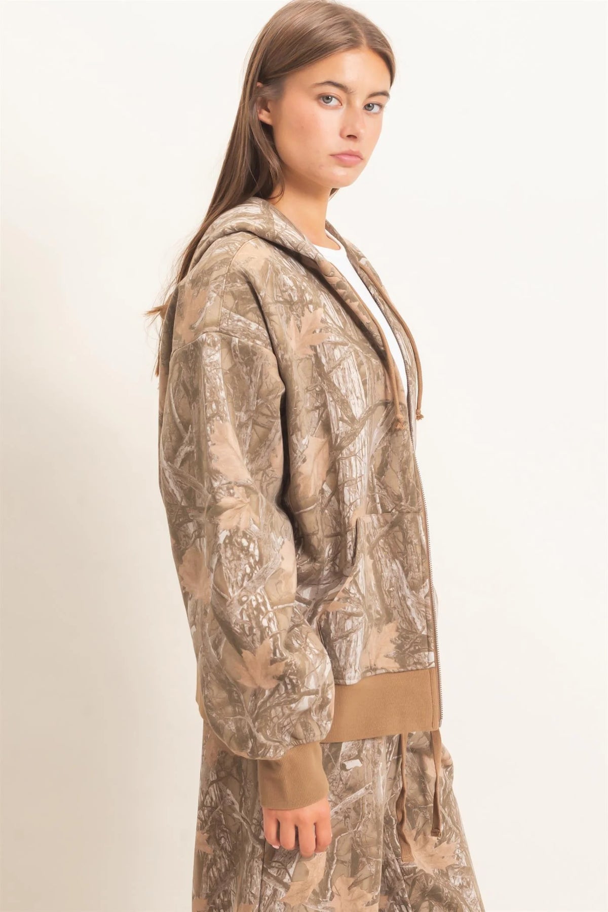 Find Me Camo Zip Up Hoodie ( Two Colors)