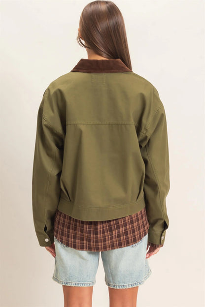 Mari Twill Barn Jacket ( Three Colors)