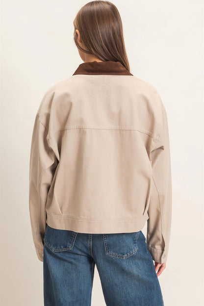 Mari Twill Barn Jacket ( Three Colors)