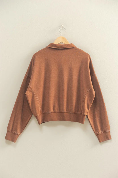 Davi Quarter Zip Sweatshirt (7 Colors)