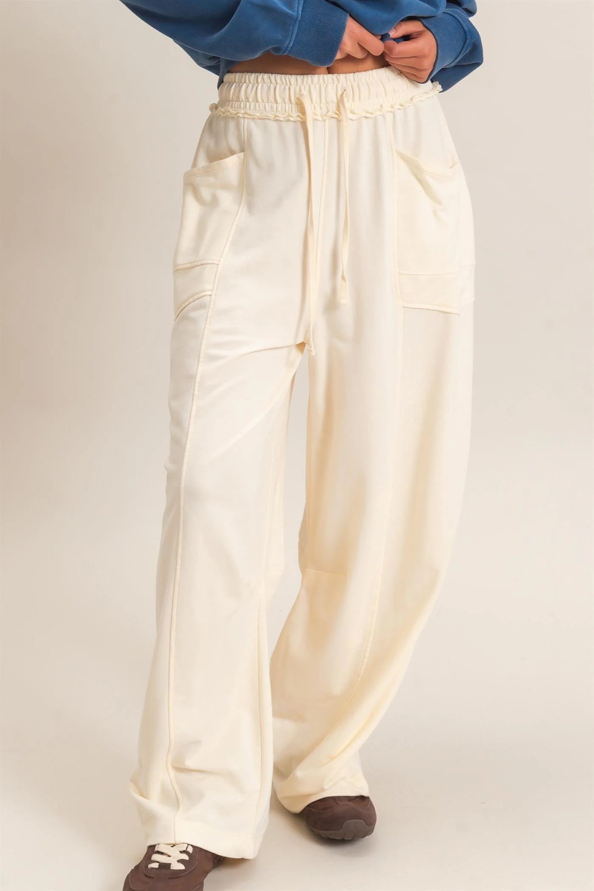 Betsie Best Mineral Washed Barrel Sweatpants (Six Colors)