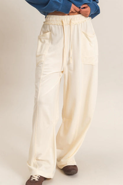 Betsie Best Mineral Washed Barrel Sweatpants (Six Colors)