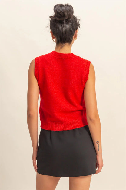 Evie Sweater Vest (5 Colors)