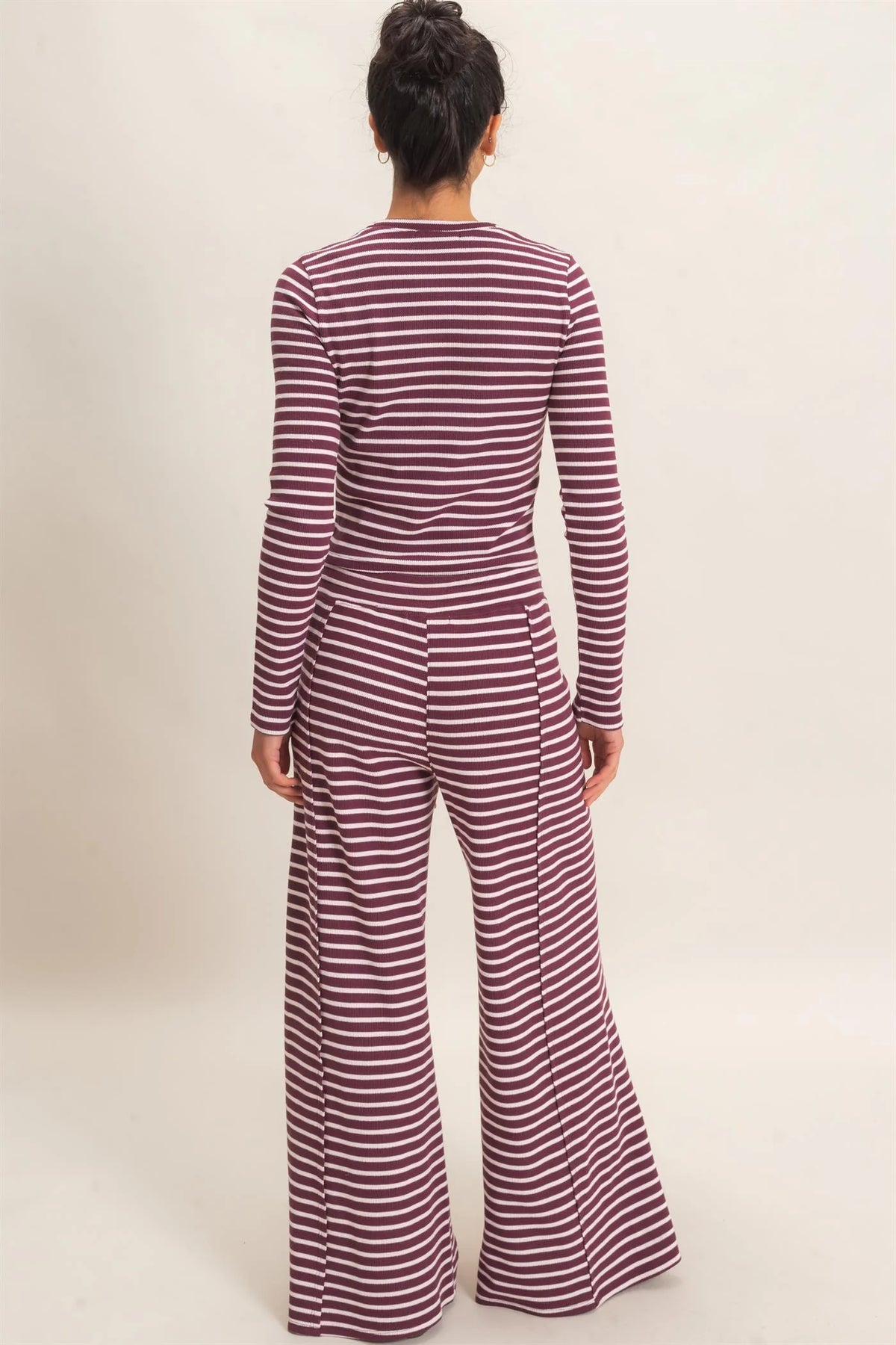 Karlie Stripe Long Sleeve Set (Three Colors)