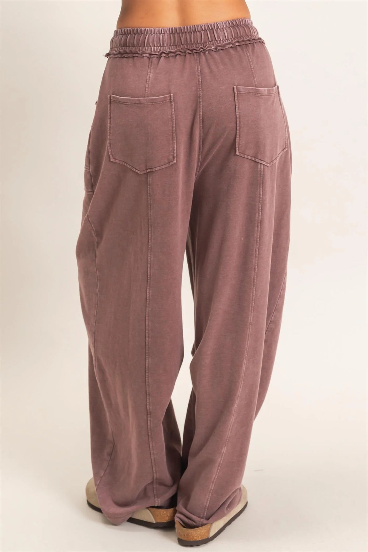 Betsie Best Mineral Washed Barrel Sweatpants (Six Colors)