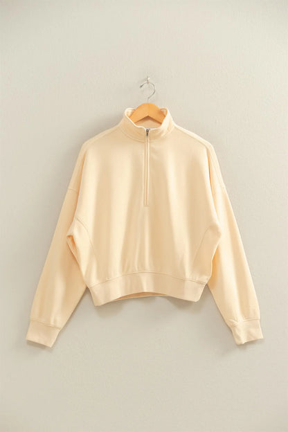 Davi Quarter Zip Sweatshirt (7 Colors)
