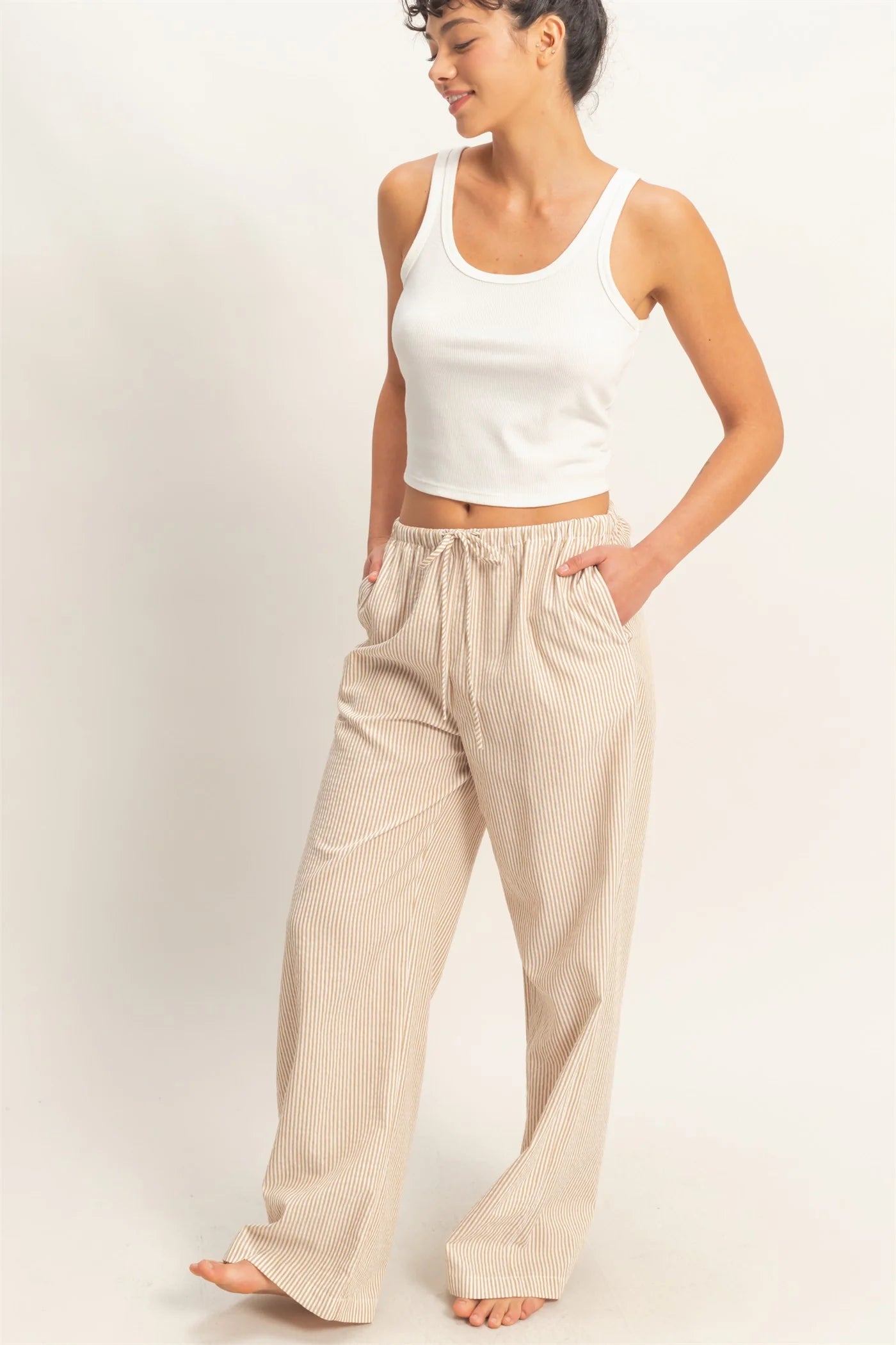 Miller Stripe Pants (Three Colors)*